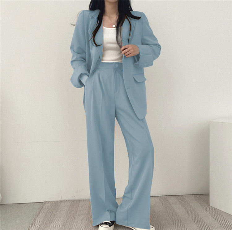 Korean Style Casual Suit Set