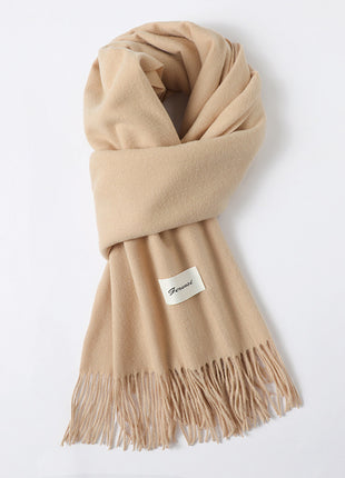 Tassel Cashmere Scarf