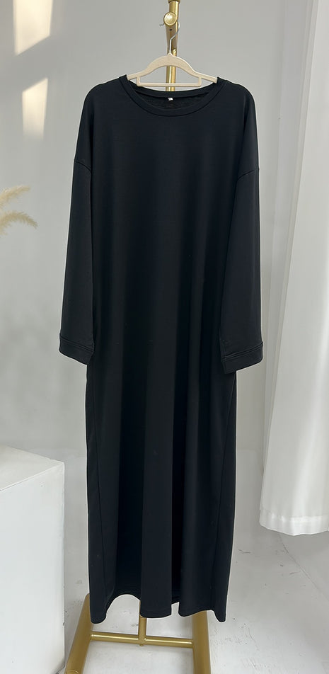 Elegant Plain Abaya