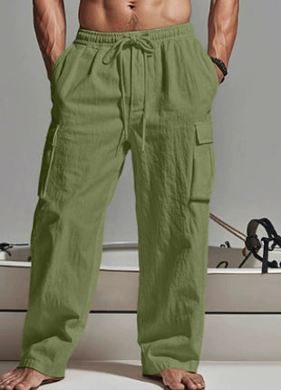 Men's Four Seasons Thin Loose Casual Wide-leg Pants