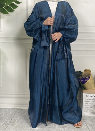 Leisure Fashionista Satin Abaya