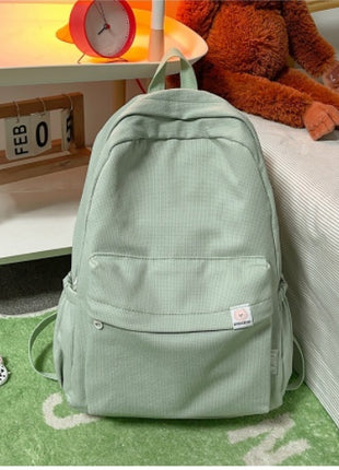 Cute Candy-colored High School Simple Large-capacity Backpack