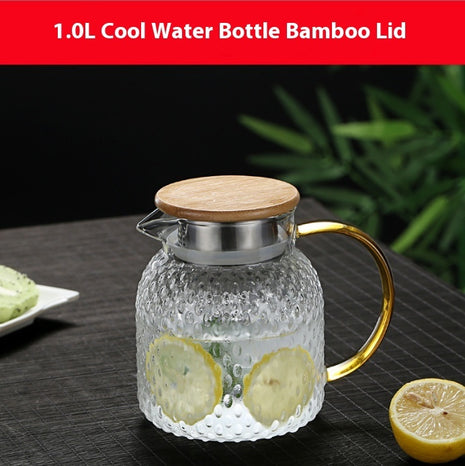 Borosilicate Transparent Glass Pitcher