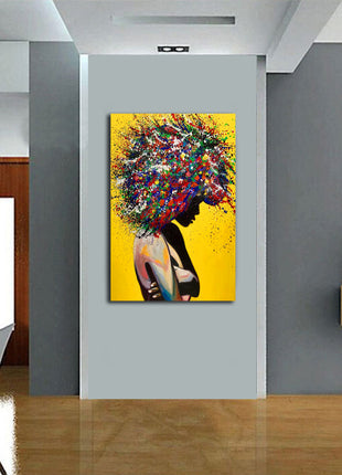 Flower Girl - 60x90 cm