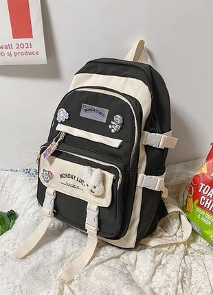 Mori All-match Backpack Large Capacity Shoulders