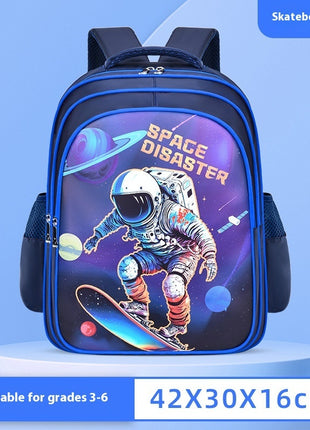 Astronaut Schoolbag Double Shoulders Grade 3-4