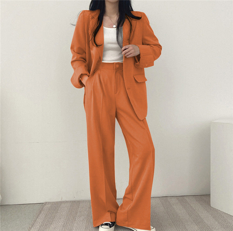 Korean Style Casual Suit Set