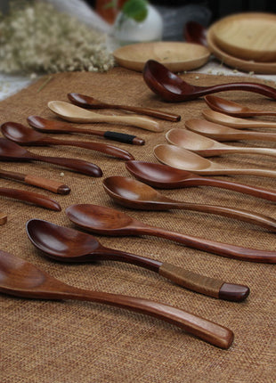 Handcrafted Wooden Japanese Spoon