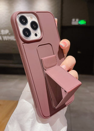 iPhone 14/15/16 Folding Bracket Drop-resistant Case