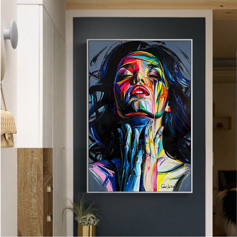 Smokey Girl - 60x80 cm
