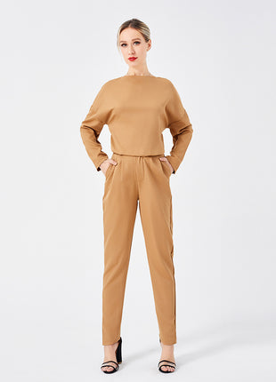 Sweater Two Piece Long Pants Set