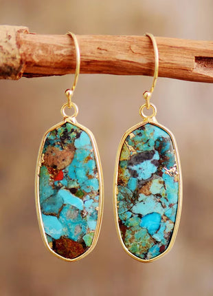 Light Luxury Natural Stone Earrings