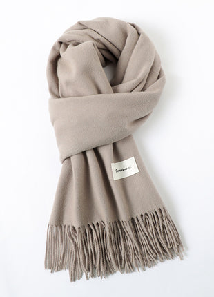 Tassel Cashmere Scarf