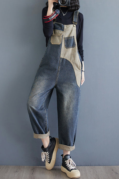 Autumn Loose Denim Overall