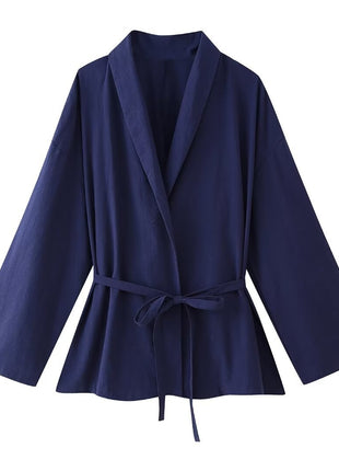 Japanese Double Breasted Kimono Coat