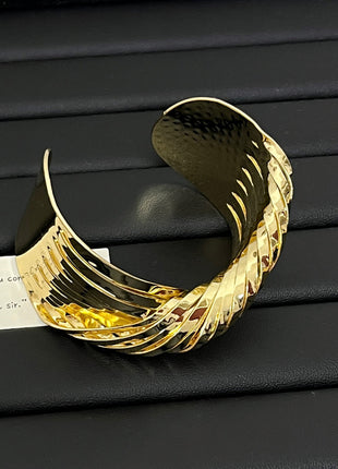 Adjustable Armband Metal Bangle