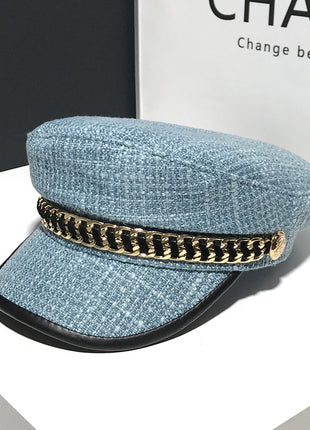 French Elegant Style Octagonal Cap