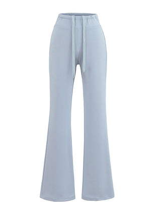 Vertical Bar Air Layer Drape Bootcut Trousers