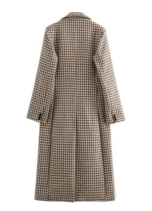 Single-breasted Overcoat Coat