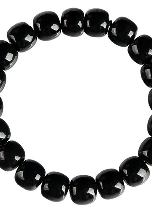 Natural Hetian Dark Jade Bracelet