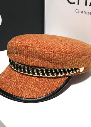 French Elegant Style Octagonal Cap