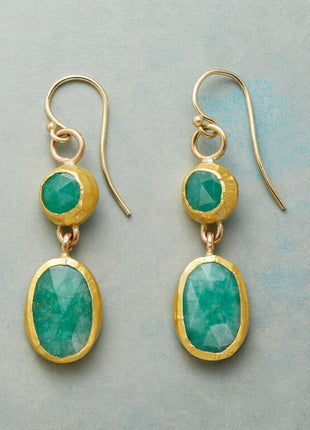 Sapphire Crystal Refined Earrings