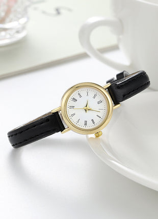 Simple And Compact Alloy Belt Watch