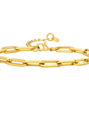 Square Buckle Thick Bracelet