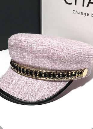 French Elegant Style Octagonal Cap