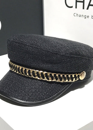 French Elegant Style Octagonal Cap