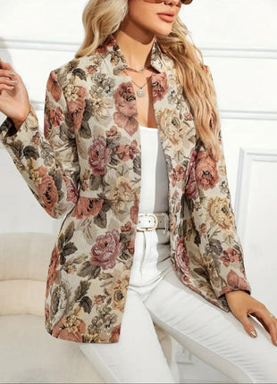 Casual Flowers Jacket