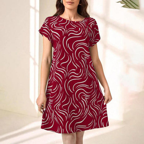 Corrugated Temperament Dress