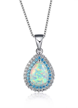 Elegant And Exquisite Drop-shaped Necklace