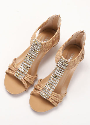 Rhinestone Summer Heel