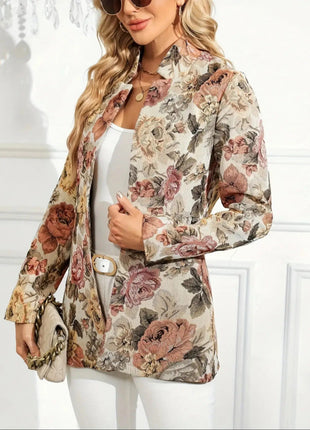 Casual Flowers Jacket