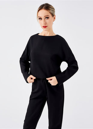 Sweater Two Piece Long Pants Set