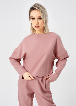 Sweater Two Piece Long Pants Set