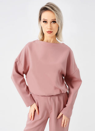 Sweater Two Piece Long Pants Set