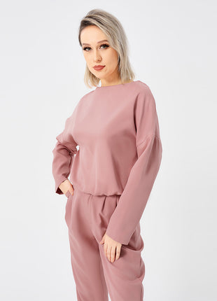 Sweater Two Piece Long Pants Set