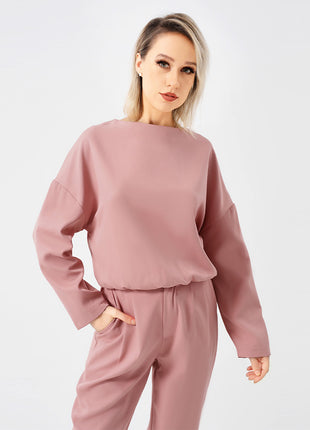 Sweater Two Piece Long Pants Set