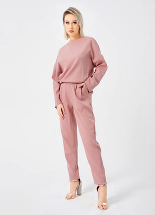 Sweater Two Piece Long Pants Set