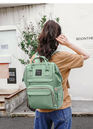 Large Capacity Mommy And Baby Outdoor Travel Leisure Backpack