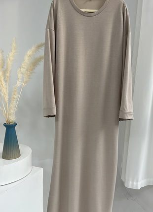 Elegant Plain Abaya