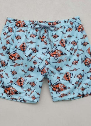 Graffiti Red Fish Beach Trunk