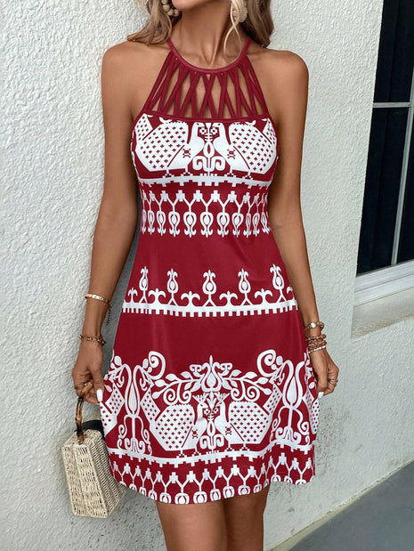Floral Sleeveless Dress