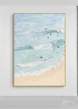 Beach Thick Oil 90 X 150 cm
