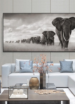 African Elephant - 60x120 cm