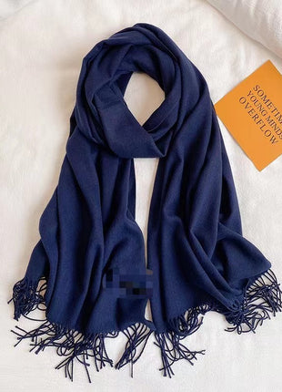 Tassel Cashmere Scarf