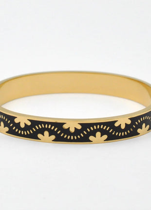 Stainless Steel and Enamel Bangles