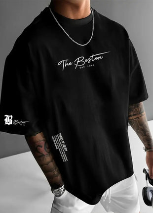 Round Neck Loose Casual Short Sleeve